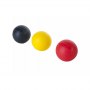 Pure2Improve | Set of 3 pcs Massage Balls, 5 cm | Black, Red, Yellow - 3